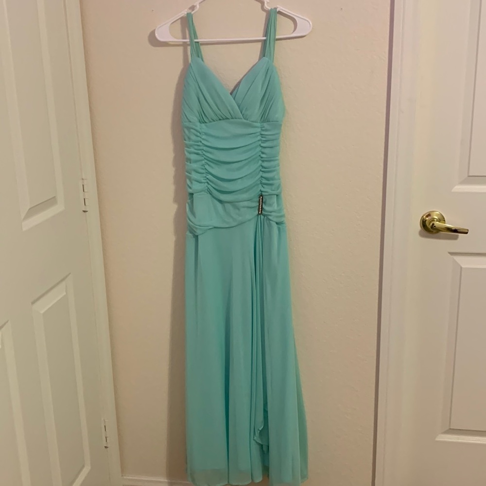 Teal Prom Dress